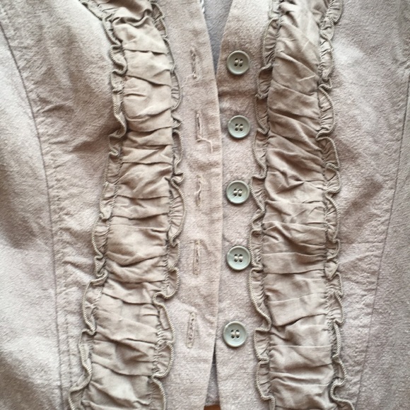 Sundance grey ruffle jacket - Picture 5 of 6